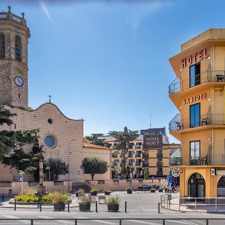 Hotel Sabiote Pineda de Mar Bagian luar foto