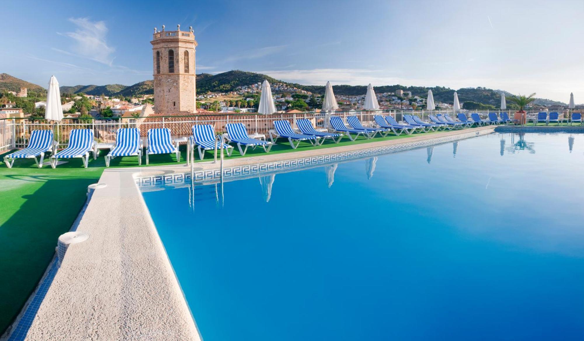 Hotel Sabiote Pineda de Mar Bagian luar foto