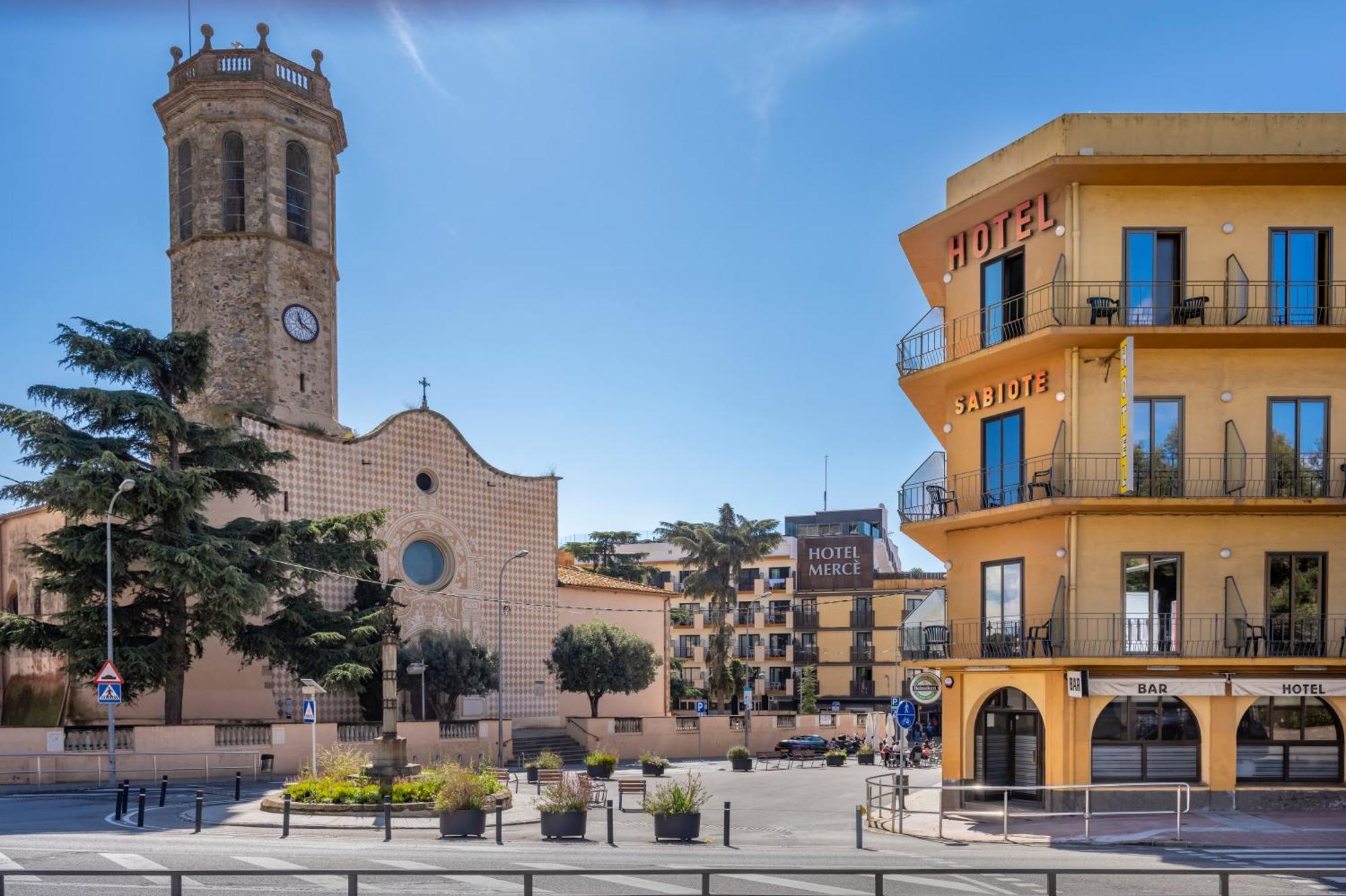 Hotel Sabiote Pineda de Mar Bagian luar foto